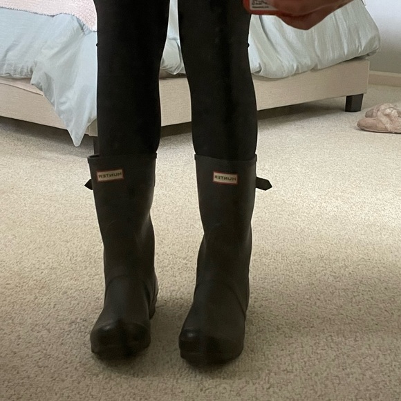 Hunter Boots Mid Calf all matte black - Picture 6 of 6